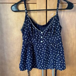 J. Galt floral flowy top